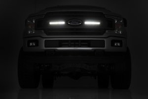 Ford F-150 LED Light Kit - Grille Mount - Rough Country - 10 Ford F-150 LED Light Kit - Grille Mount - Rough Country - 10